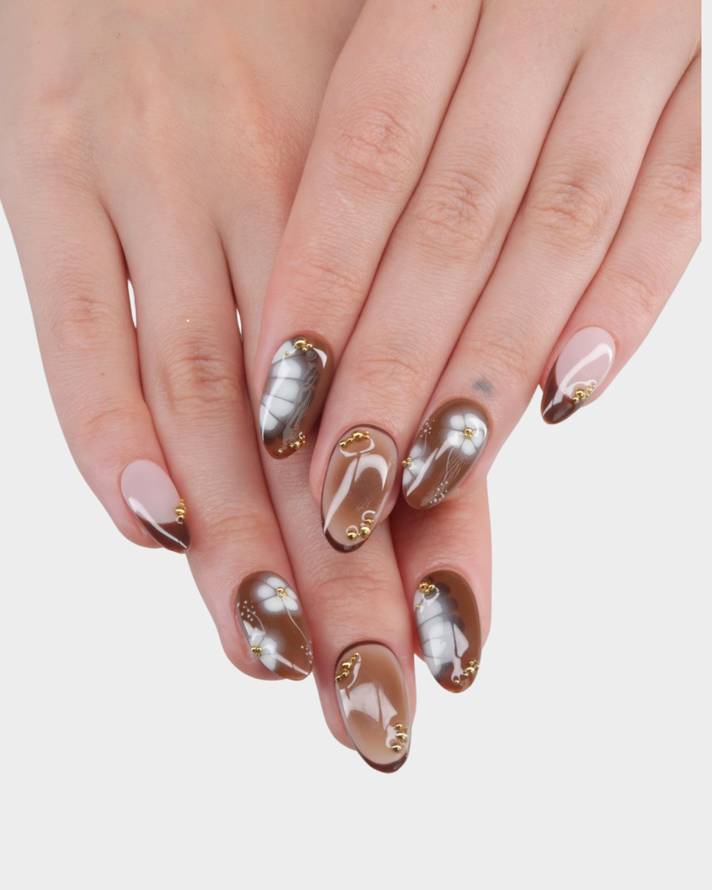 Fall Coffee — Press-On Nails