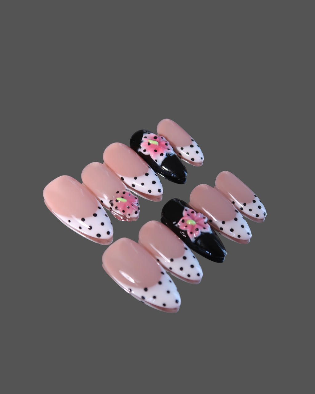 Dotted Spring — Press-On Nails