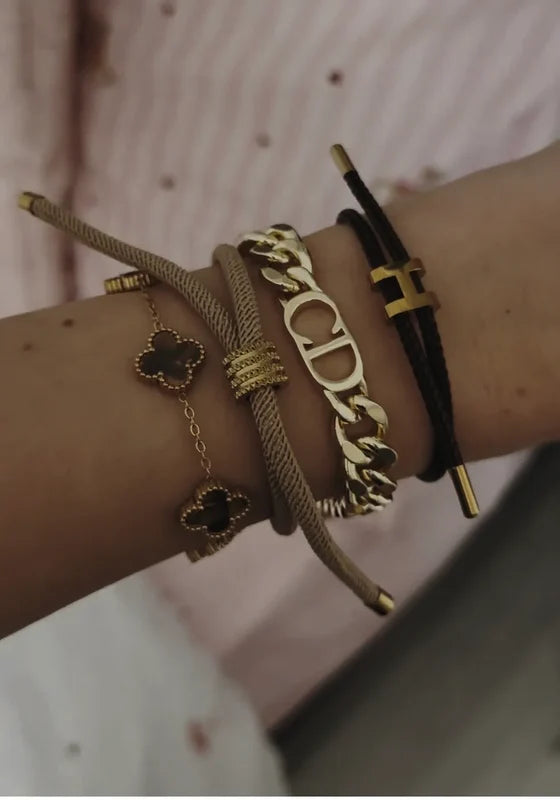Autumn Girl Bracelet Stack