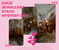 Gold Tone 4 Piece Jewellery Stack Mystery Box