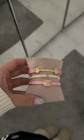 Pink Trio Bracelet Stack