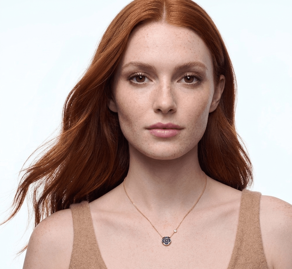Blossom Necklace Clover Pendant