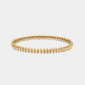 Clash Bangle Bracelet Gold Tone
