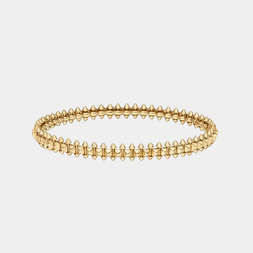 Clash Bangle Bracelet Gold Tone