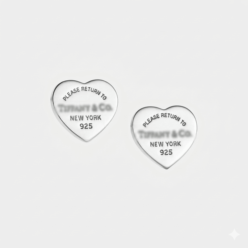 Return To Heart Stud Earrings |