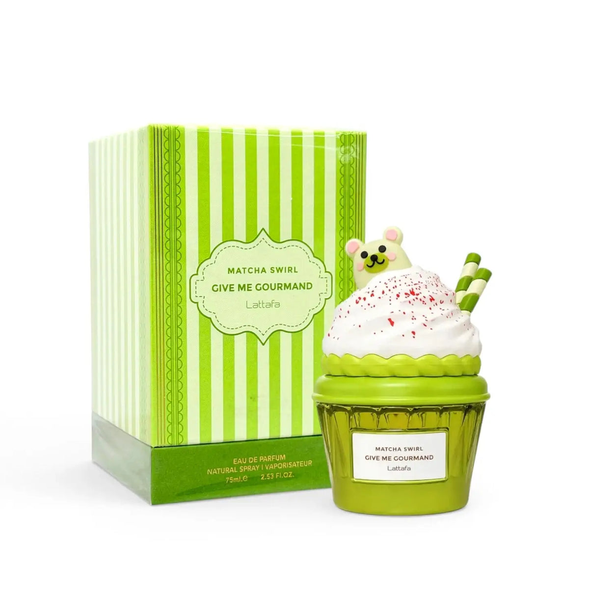 Lattafa Give Me Gourmand Matcha Swirl — Eau de Parfum