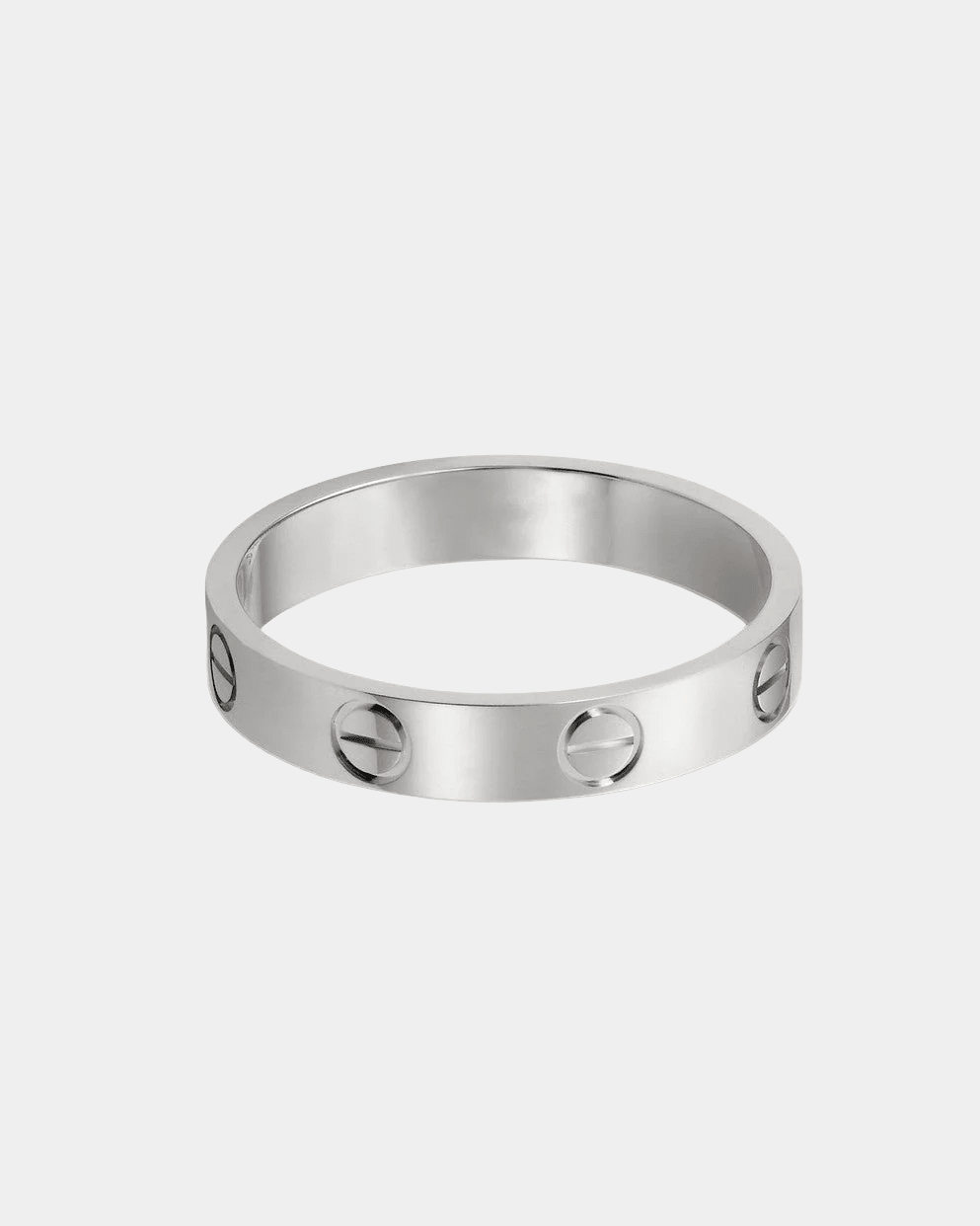 Love Ring Eternity In Silver Tone